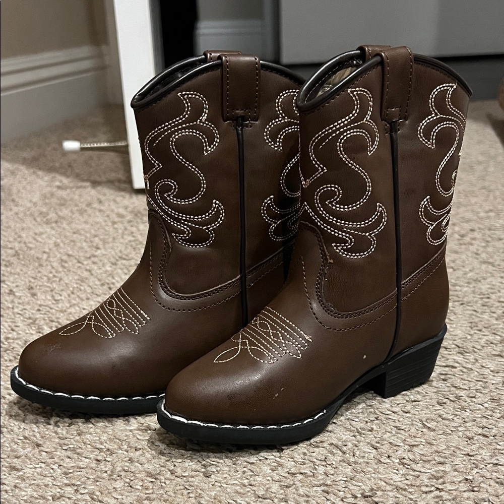 Brown Western Cowboy Boots